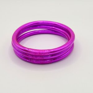 JONC BOUDDHISTE 5 MM FUSHIA