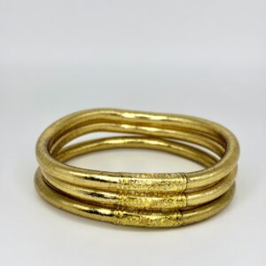 JONC BOUDDHISTE 5 MM LIGHT GOLD