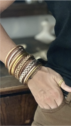 Bijoux jonc bouddhiste