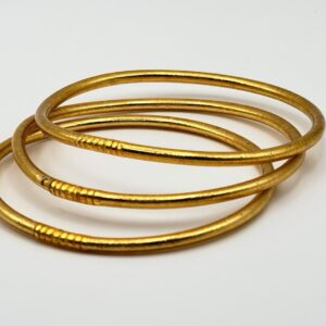 JONC BOUDDHISTE 2MM LIGHT GOLD