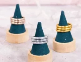 Bague bouddhiste en argent