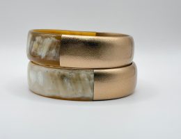 demi corne champagne 20 mm
